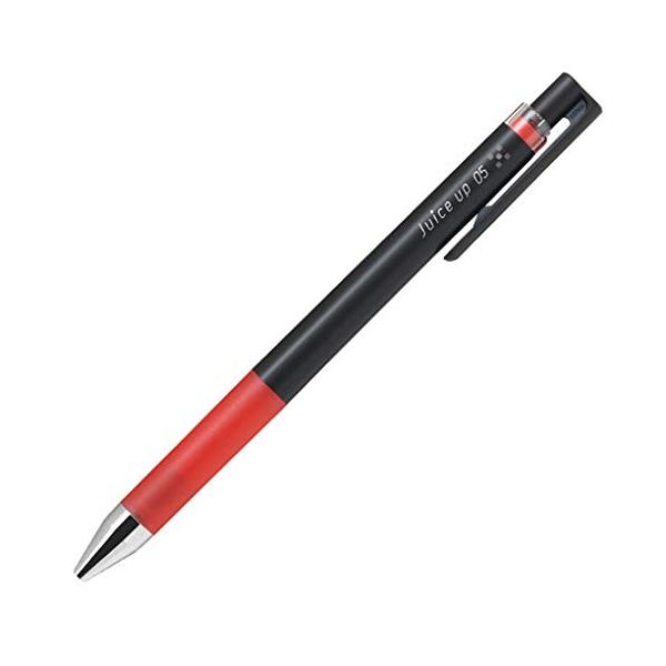 ジュースアップ パイロット ゲルインキボールペン ノック式 0.5mm LJP-20S5 レッド 5本セット 水性顔料インク 細書き