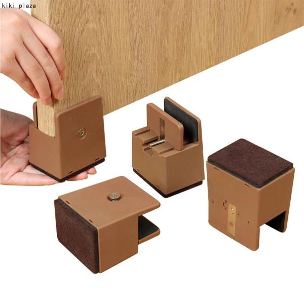 継ぎ脚 10cm テーブル脚 高さ調整 テーブル かさ上げ 高さ調節 継ぎ足し ベッド テーブル高さを上げる ソファ 座椅子 こたつ 脚 かさ上げ 台 便利グッズ インテ