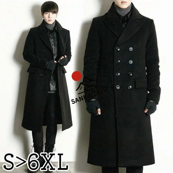 ポリエステル混ウールコート メンズ ロング チェスターコート ビジネス 暖かい 大きいサイズ ロングコート アウター メンズファッション 春 秋冬 ブラック グレー ポリエステル混ウールコート メンズ ロング チェスターコート ビジネス