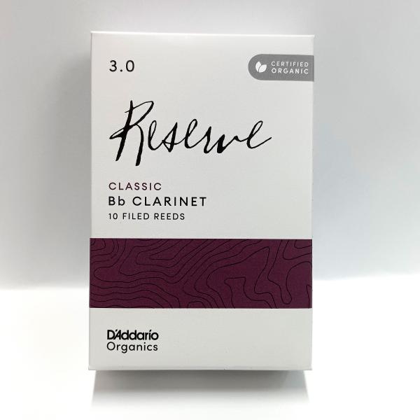D'Addario Reserve Classic B♭クラリネットリード3.0 D'Addario WOODWINDS Reserve CLASSIC B♭ クラリネットリード