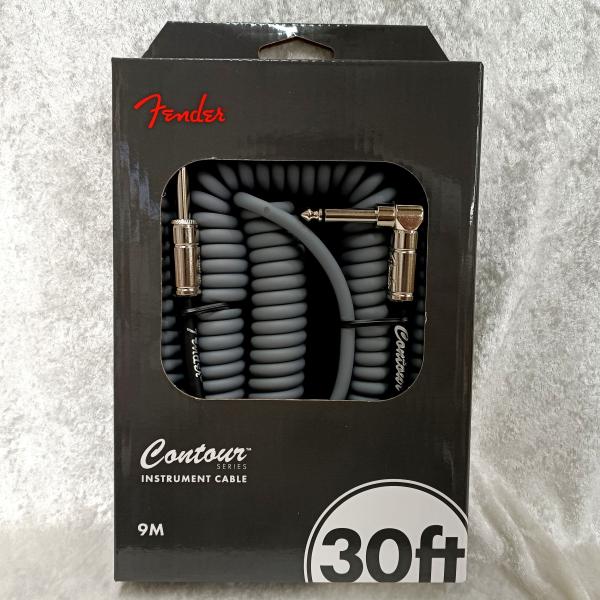 Fender Contour Series Coil Instrument Cables -Inca Silver-