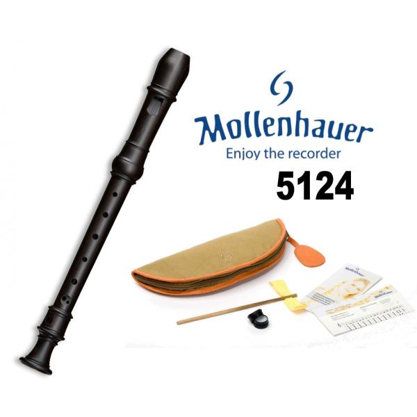 MOLLENHAUER 木製ソプラノリコーダー 5124グラナディラ -国内