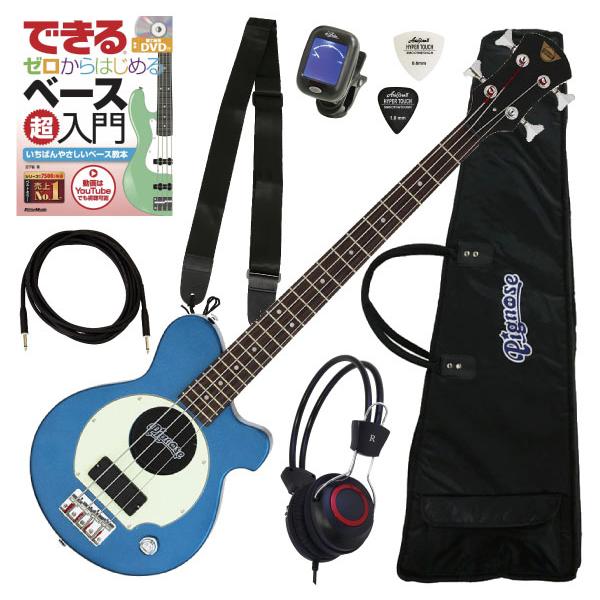 調整済みで弾きやすい Pignose / PGB-200 エレキベース初心者セット