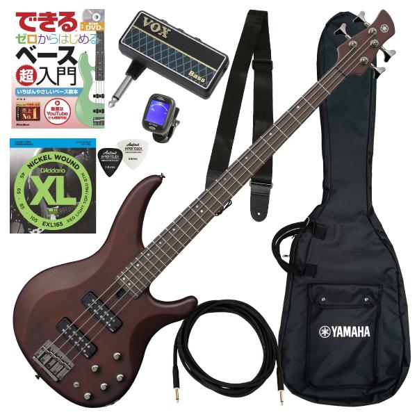 ヤマハ YAMAHA エレキベース TRBX504 TBR +おまけ YAMAHA 調整済で弾きやすいヤマハTRBX504 エレキベースセット : 伊藤