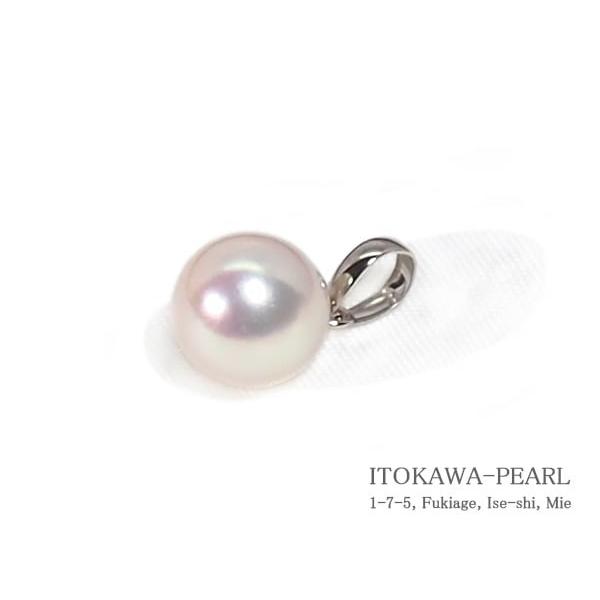 あこや真珠ペンダントトップ＜8.8mm＞PT850 P-8497 : 糸川真珠 - 通販 