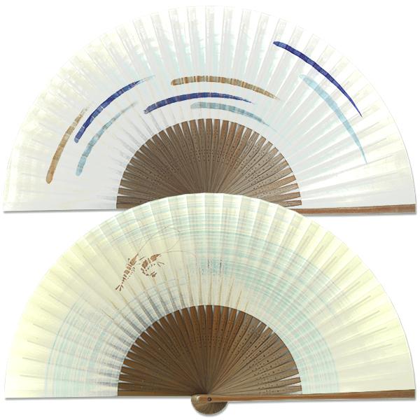 男性用 紙扇子 海老 かすみ 単品(Ab24) : 扇子司 伊藤常 - 通販
