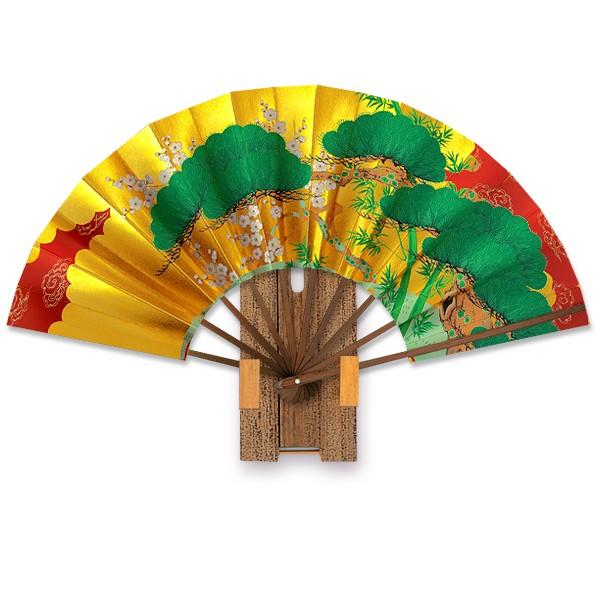 海外お土産京扇子 松竹梅 台付き Rb005 Rb005 扇子司 伊藤常 通販 Yahoo ショッピング