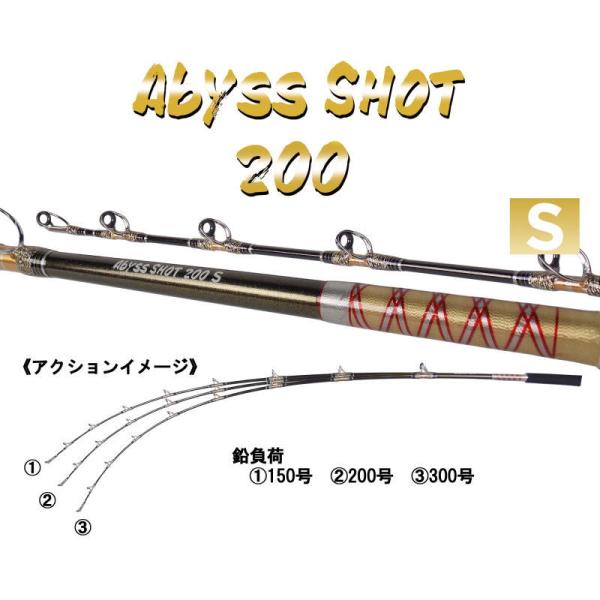 アマノ釣具 アビスショット200 S Abyss SHOT 200~350号