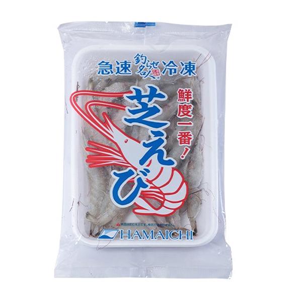 九州各地で水揚げされる新鮮な芝エビを使用テンヤマダイに最適九州各地で水揚げされた新鮮な芝エビを現地で急速冷凍。鮮度抜群のサシエエビです。全身が白っぽく、目が小さいのが特徴。サイズは海産エビ（大）相当で船テンヤマダイに最適です。約200g※冷...