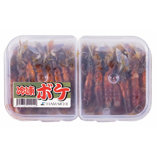 クロダイ釣りの特効エサのボケに特殊加工を施しているので、適度な身の締まりと鮮度が長く続きます。ダンゴ釣りやブッ込み釣りのサシエで、約30gずつパック詰めしているので、使う分だけご使用いただけます。不凍加工なので、すぐに使えるのも便利。サイズ...