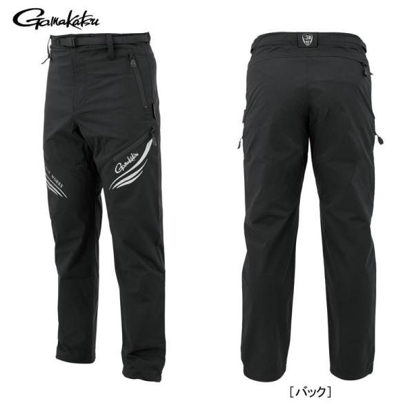 Gamakatsu（がまかつ） GM3820 ストレッチフィッシングパンツ ブラック
