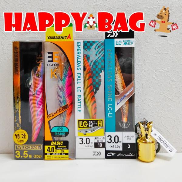 YAMASHITA（ヤマシタ） 福袋 ハッピーバッグ エギングセット 5点セット