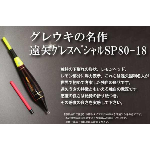 遠矢ウキ 遠矢グレスペシャルSP80-18シリーズ : いとう釣具店 - 通販
