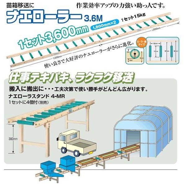 ホクエツ ナエローラー3.6 ＋ スタンド4脚セット : 伊藤農機ストア