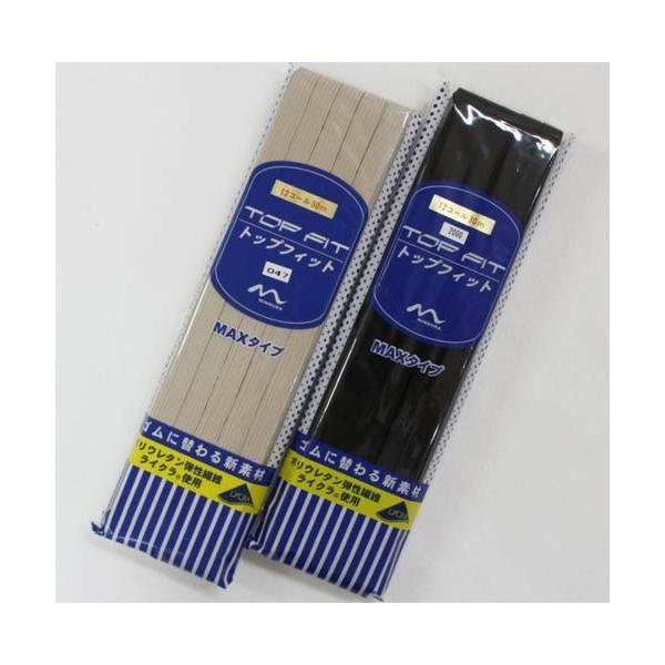 ＼＼ 在庫がある場合は０〜１営業日で出荷します／／＼＼お急ぎの方は日付指定をしない方が早く届きます！／／【商品名】トップフィット12コール×30m　カラートップフィットゴムはポリウレタン弾性繊維ライクラ(R)を使用した商品です。”天然ゴム”...