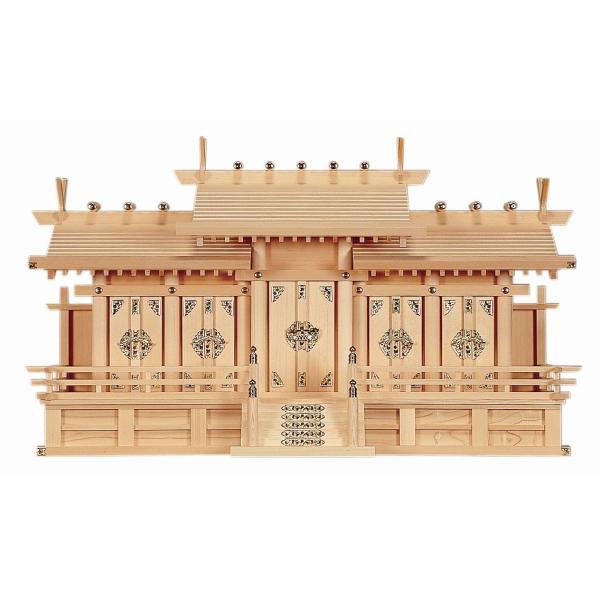 神棚 お供え 設置 方角 お札 購入 五社 ひのき 神棚 屋根違い五社 大 2 神祀り本舗 通販 Yahoo ショッピング