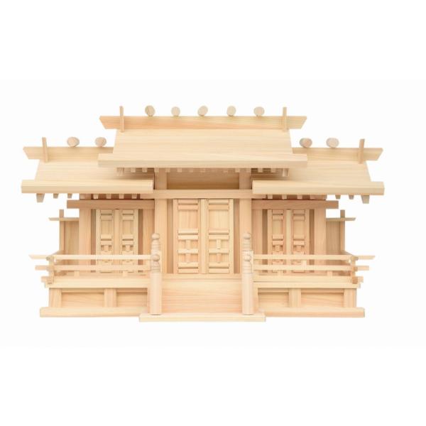 神棚お供え設置方角お札購入三社ひのき 神棚 新寸唐戸三社 大 Buyee 日本代购平台 产品购物网站大全 Buyee一站式代购bot Online