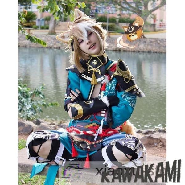 コスプレ 原神 ゴローコスプレ衣装　靴付き 原神 コスプレ ゴロー 衣装 ※ウィッグ 靴 追加可 : 神祀り本舗 - 通販