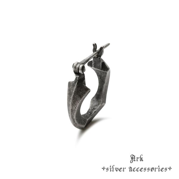 Ark silver accessories アークシルバーアクセサリーズ ソードフープピアス [ ARKP-0010 ] 正規品 片耳用 シルバー メンズ レディース