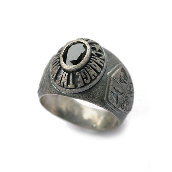Ark silver accessories アークシルバーアクセサリーズ カレッジリング 