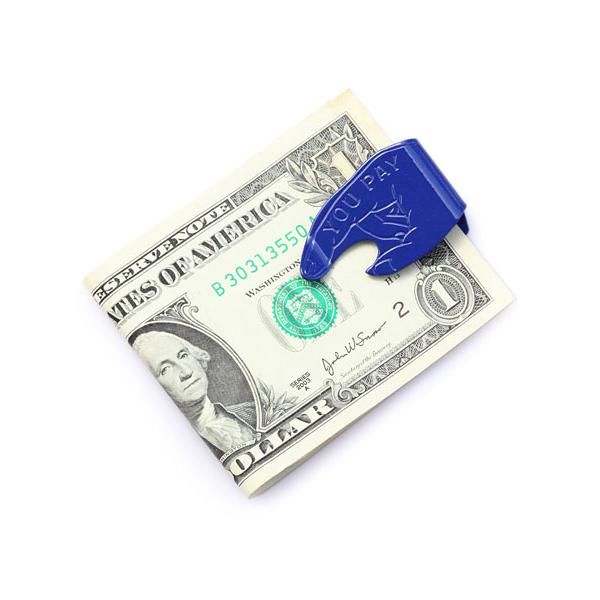Button Works ボタンワークス YOU PAY MONEY CLIP / ユーペイマネークリップ (BLUE) 正規品 ブルー 青 真鍮 人気 プレゼント ギフト ユニセックス メンズ …