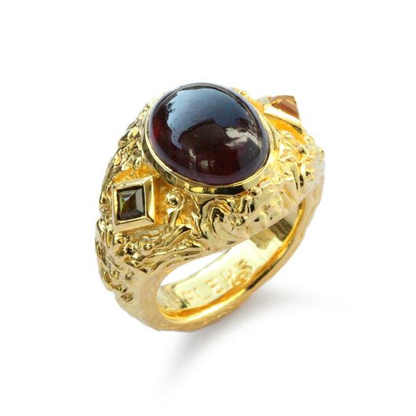 Celia de Flers セリーデフレール リバティーンリング Garnet Ver