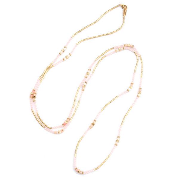 CHAN LUU チャンルー PINK MIX LAYERING NECKLACE NGZ-10838 ピンク