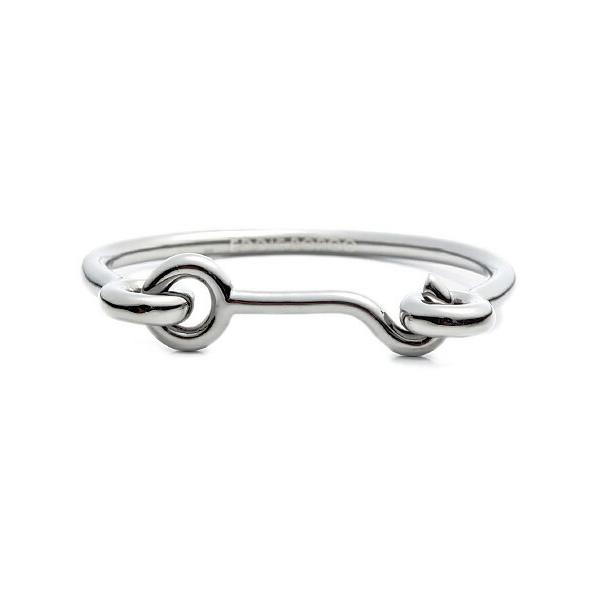 エディーボルゴ　セーフティチェーンカフ　バングル　ブレスレット Eddie Borgo エディボルゴ DOOR LATCH CUFF (SILVER) 正規品