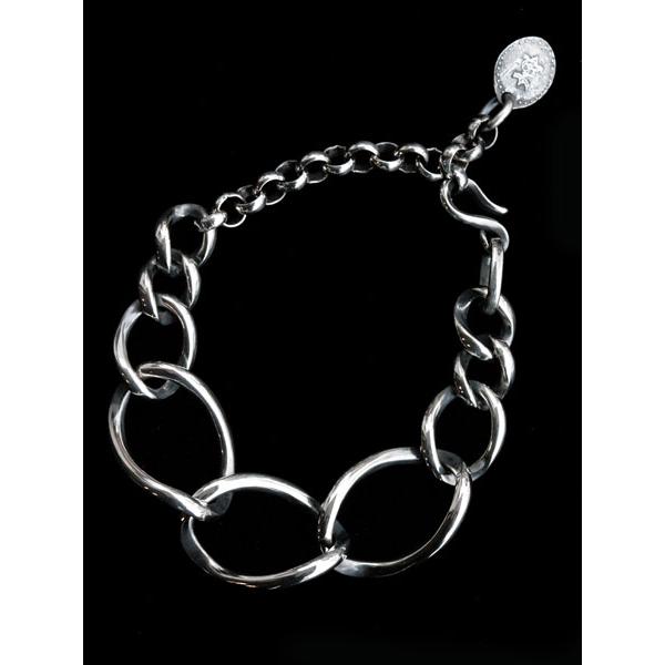 HARIM（ハリム） Beautiful chain ALL-link SV Bracelet / HRA045_SV