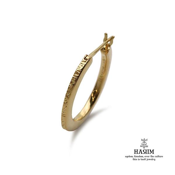 HARIM ハリム thin rain pierce catchless GP [ HRA061GP ] シンレインピアス キャッチレス 正規品 片耳用 ゴールドコーティング メンズ レディース