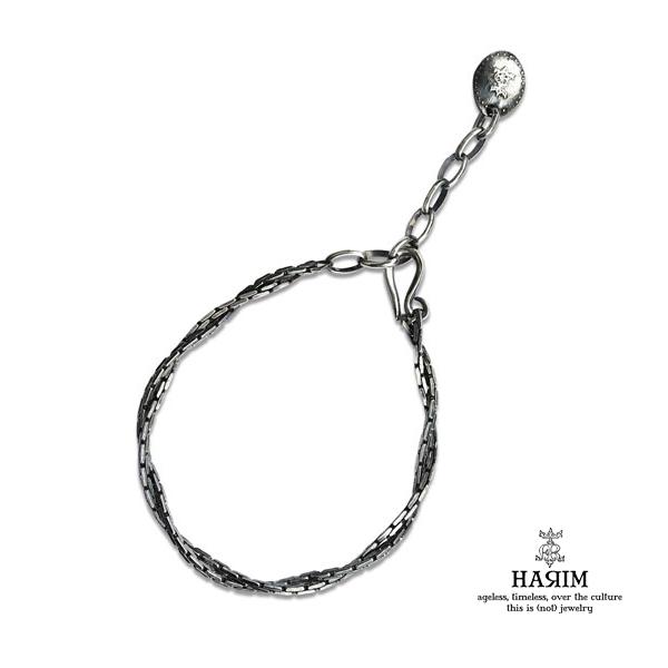 HARIM ハリム INTELLECTUAL CHAIN BRACE 2 [ HRC020BC ] チェーンブレスレット 正規品 シンプル 銀 メンズ レディース 人気 ブランド シンプル プレゼント
