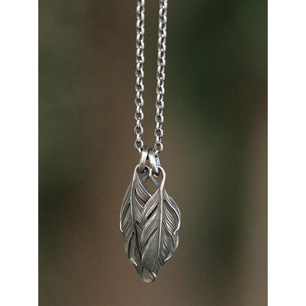 HARIM（ハリム） Double Feather Necklace / HRP073 S フェザー