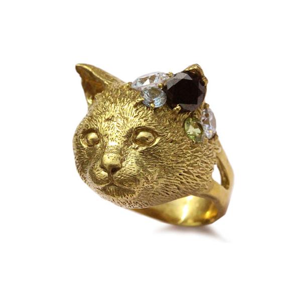 HOASHI YUSUKE ホアシユウスケ 頭の中のキラキラ 猫のリング 正規品