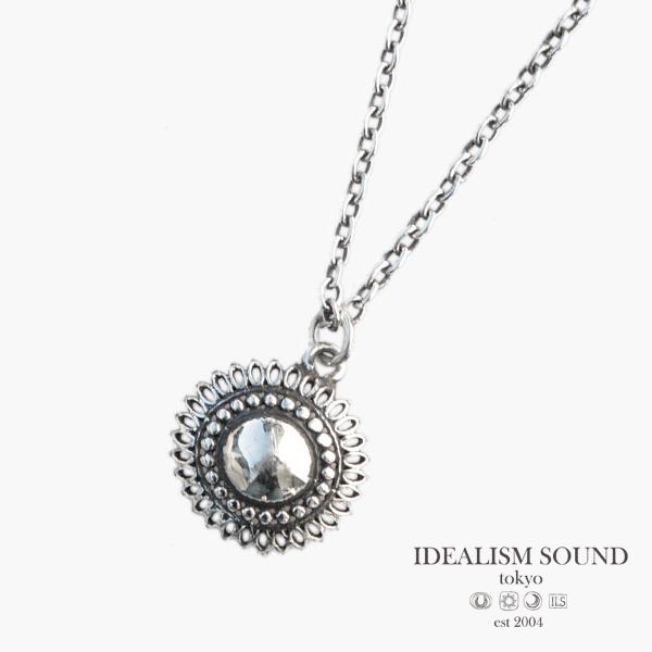 idealism sound（イデアリズムサウンド） Large Sun Necklace (Silver