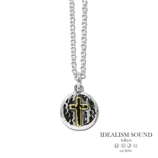 idealism sound（イデアリズムサウンド） クロス サークル ネックレス
