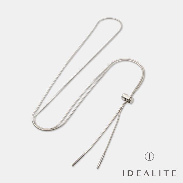 IDEALITE イデアライト シルバー ドローコード ネックレス Silver Draw