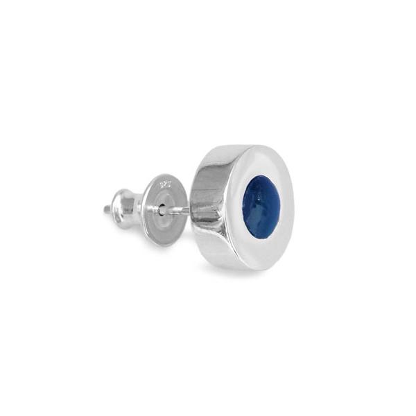 IVXLCDM アイブイエックスエルシーディーエム 0.5 TARGET PIERCED (BLUE AGATE) ターゲットピアス ブルーアゲート 正規品 スターリングシルバー 天然石 925…