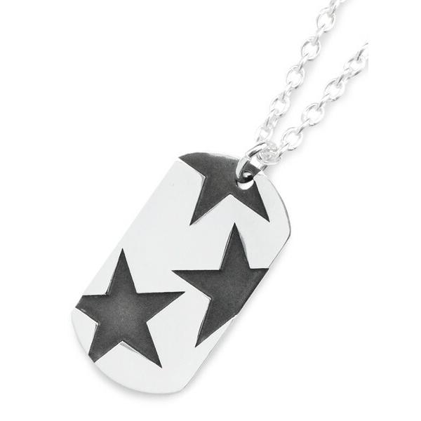 IVXLCDM アイブイエックスエルシーディーエム BIG THREE STAR PENDANT (SILVER IBUSHI) / ビック スリー スター ペンダント シルバー燻し 正規品 スターリ…