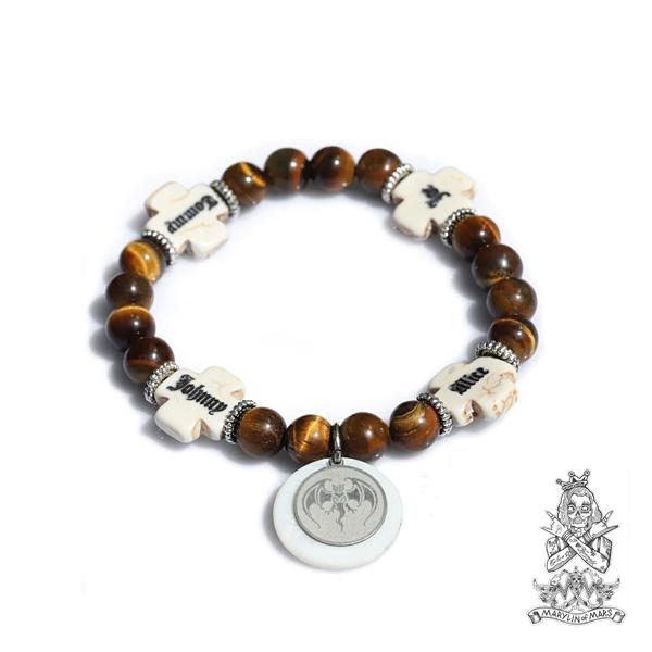 Marylin of Mars マリリンオブマーズ CROSSX4.H.V White Bracelet