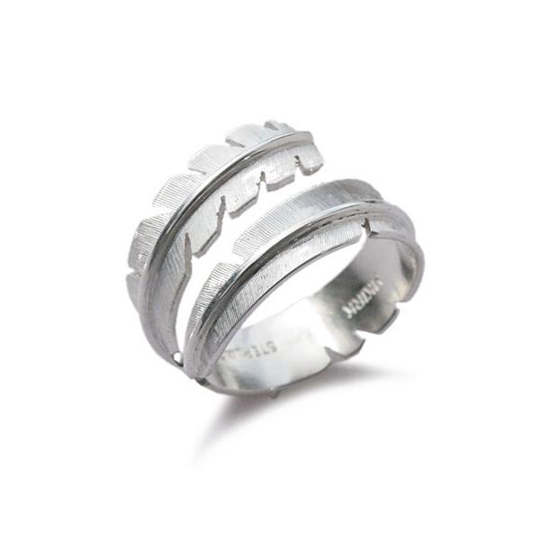 インディアンジュエリー　マイケル・カーク　フェザーリング　シルバー#15 Indian Jewelry Michael Kirk マイケルカーク アジャスタブル フェザー