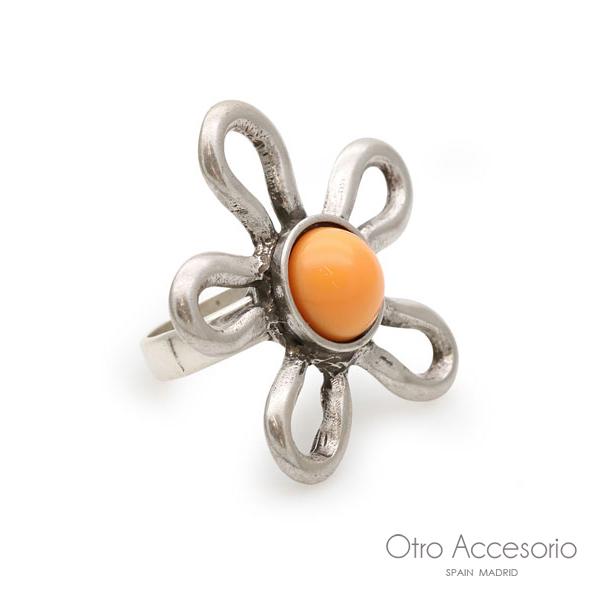 OtroAccesorio フラワーリング　オレンジ OtroAccesorio Otro Accesorio オトロ アクセソリオ Orange Pop