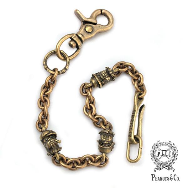 PEANUTS&CO. ピーナッツカンパニー BULL WALLET CHAIN ブルドッグ