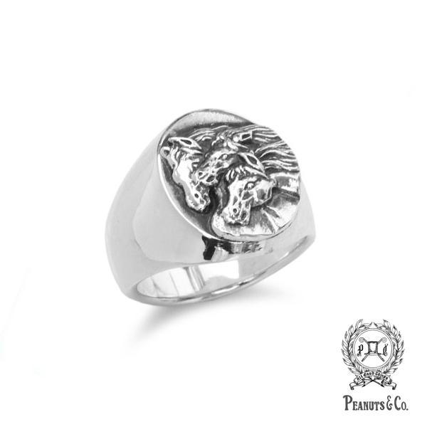 PEANUTS＆CO ピーナッツカンパニー PEANUTS&CO. PHARAOHS HORSES RING