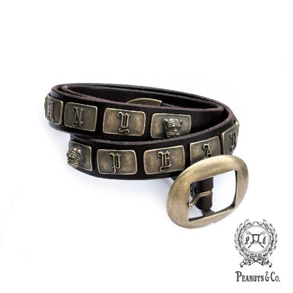 PEANUTS＆CO PEANUTS&CO. ピーナッツカンパニー STUDS BELT