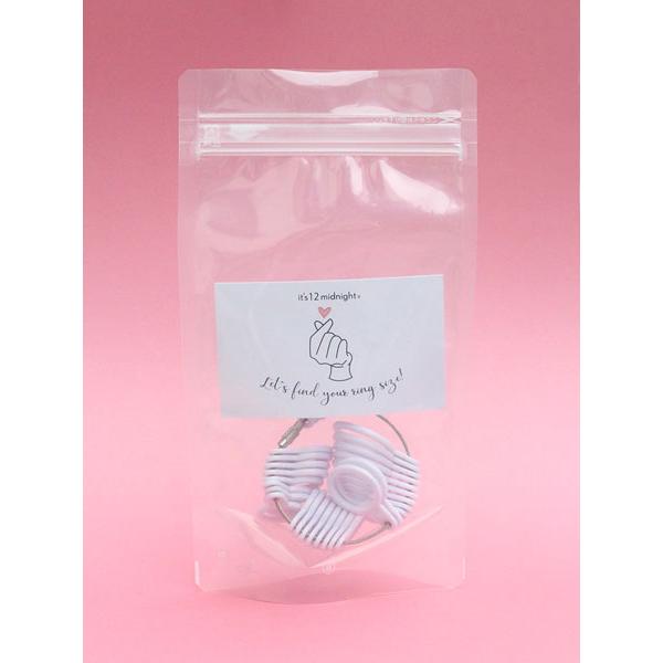 サイズ確認用リングゲージ 【 リングご購入者限定 】 指輪 サイズゲージ 日本サイズ 指輪 指 測定 計測 レディース メンズ