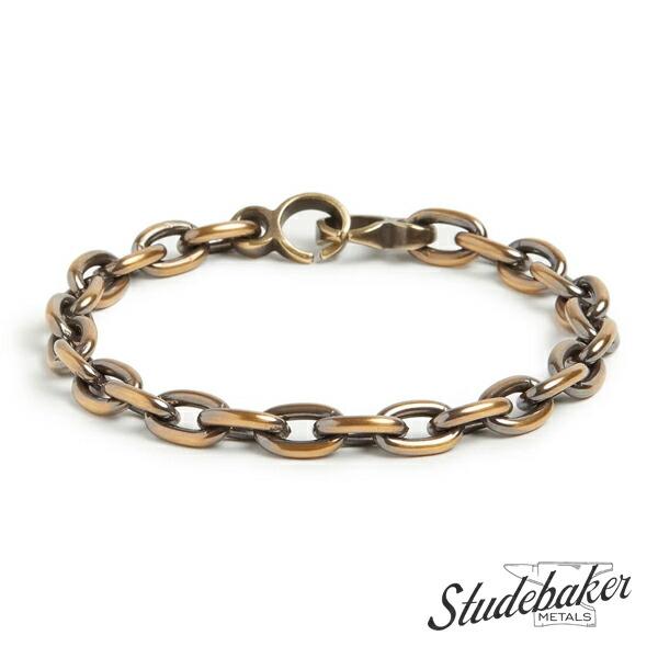 スチュードベーカーメタル STUDEBAKER METALS BRUMMEL BRACELET ( AMERICAN BRASS / WORK PATINA ) ブラス ブレスレット バングル 真鍮