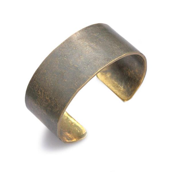 スチュードベーカーメタル  ブロード カフ ワン インチ ワーク パティーナ 】 STUDEBAKER スチュードベーカーメタル METALS Broad Cuff 1 Inch