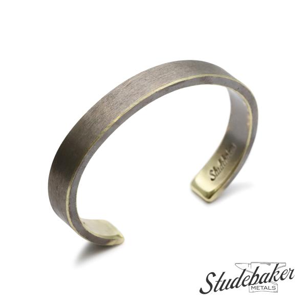 スチュードベーカーメタル STUDEBAKER METALS Thompson Cuff ( Brass / Work Patina ) トンプソン カフ ブラス バングル 正規品 ブレスレット ブラス 真鍮