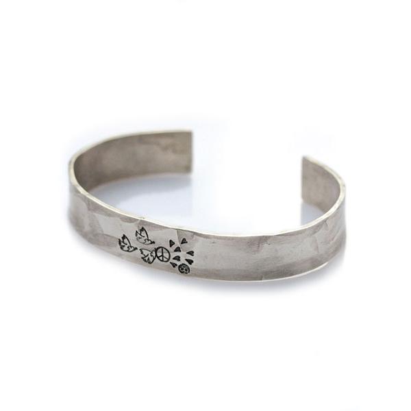 Sunku(サンク) LOVE &PEACE バングル SunKu サンク 39 Love & Peace Bangle / SK-019 正規品 ラブ