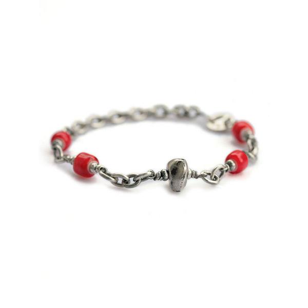 SunKu（サンク） 39 Antique Beads Chain & Beads Bracelet / SK-027